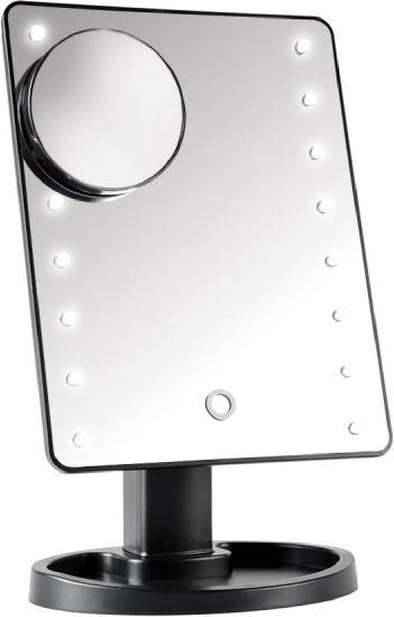 Light-Up Make-up Spiegel + x10 vergroting
