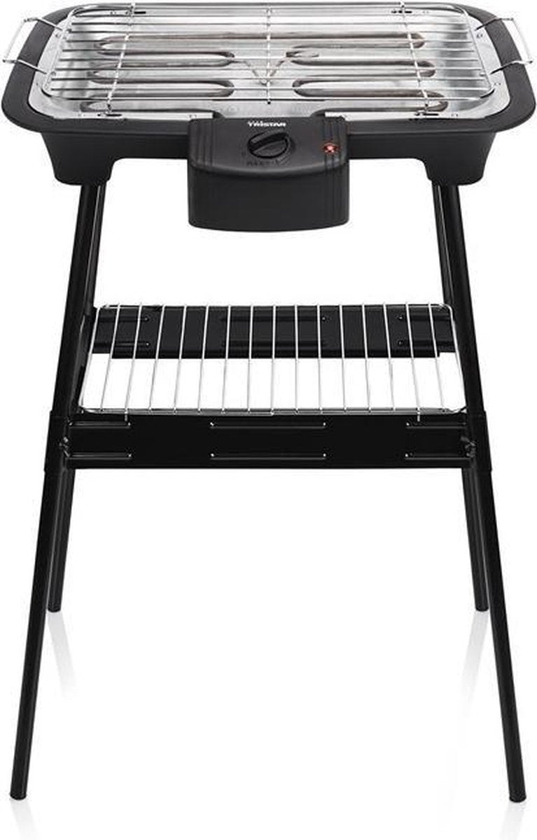 Tristar BQ-2883 Elektrische barbecue - 38x22 cm - Zwart