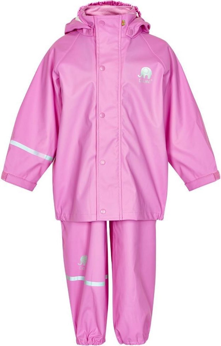 CeLavi Regenpak kinderen - Licht roze - maat 140 (140-146cm)