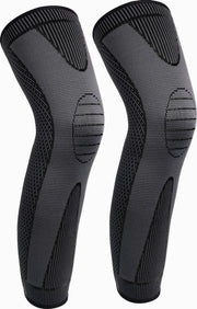 Kniebrace Verlengd - Zwart XL