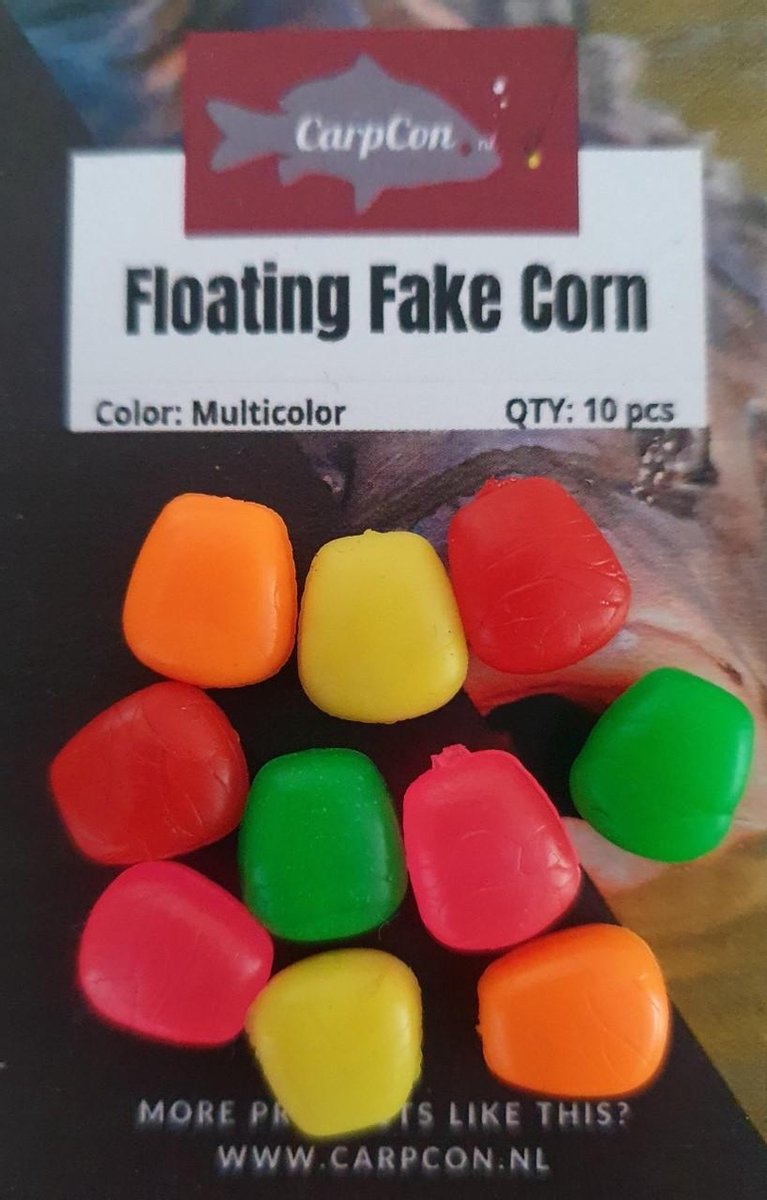 Floating Fake Corn - Soft - Multicolor - 10 stuks - Zachte Pop Up Mais