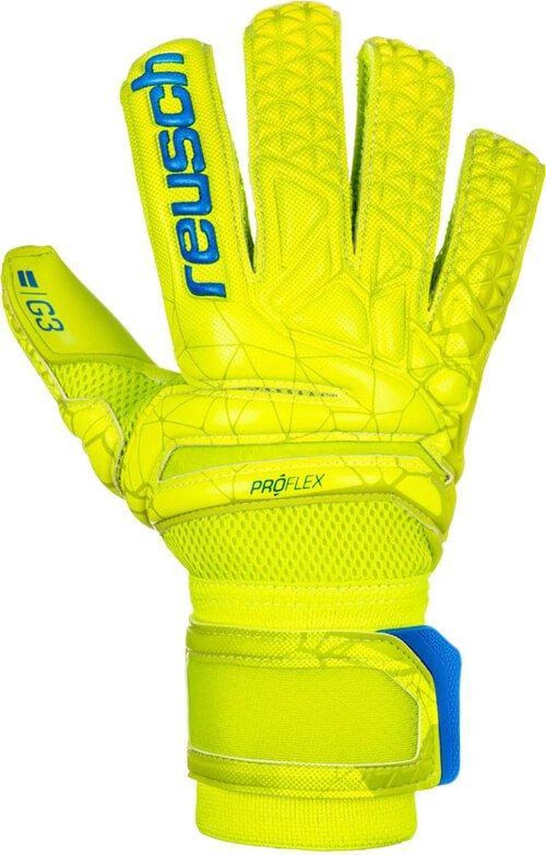 Reusch Fit Control Pro G39 1/2 Heren Keepershandschoenen - Geel - Maat9.5