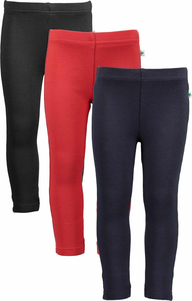 Blue Seven BIO BASICS SET (3stuks) Leggings Zwart