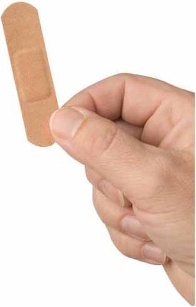 Textielpleister 19x72 mm - 100 stuks!