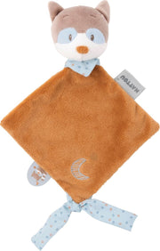 Nattou Wasbeer Bob - Mini Doudou Knuffeldoekje - 20 x 25 cm