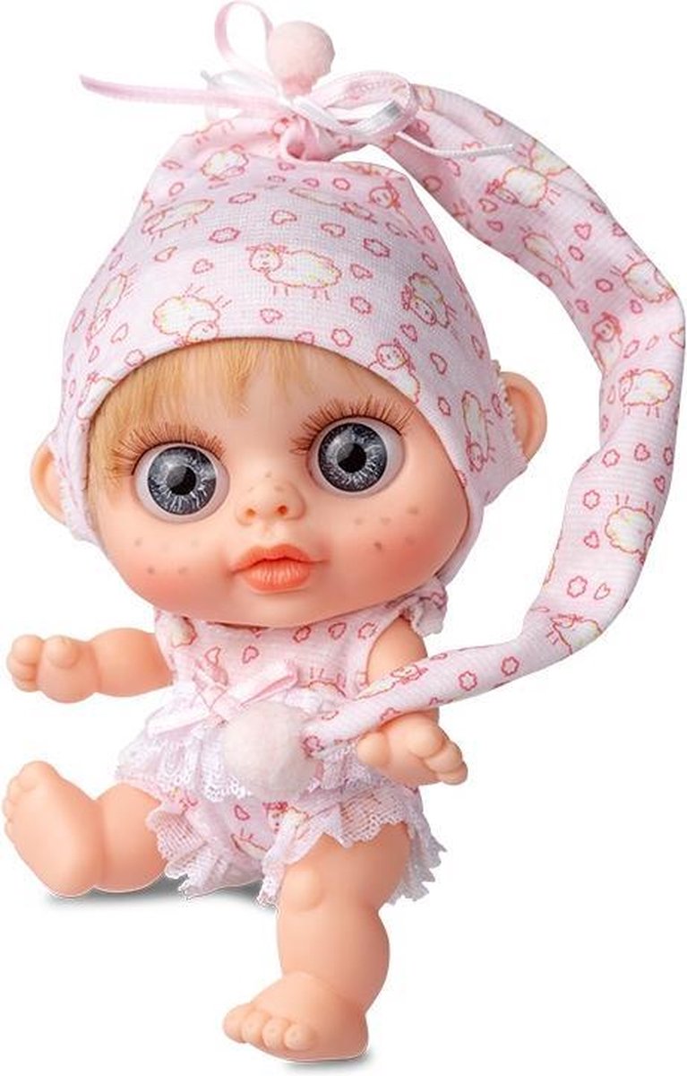 Berjuan Babypop Baby Biggers Meisjes 14 Cm Roze