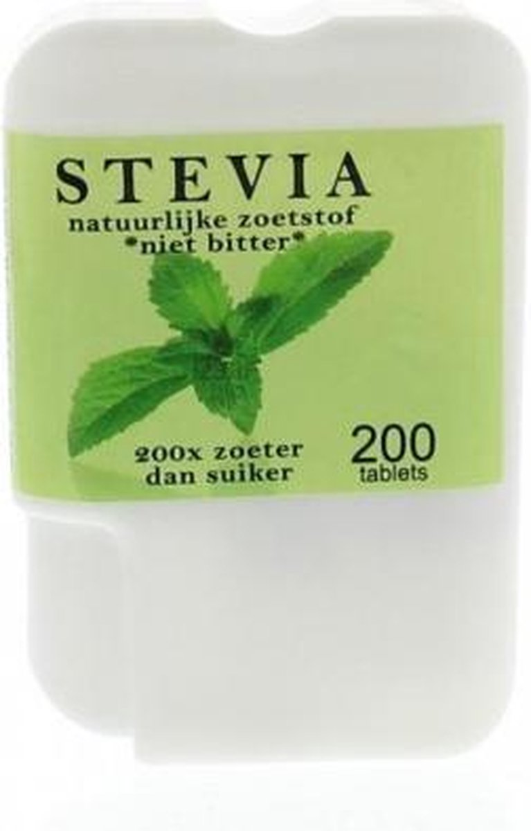 Beautylin Stevia tabletten 'niet bitter' 200 tabletten per dispenser