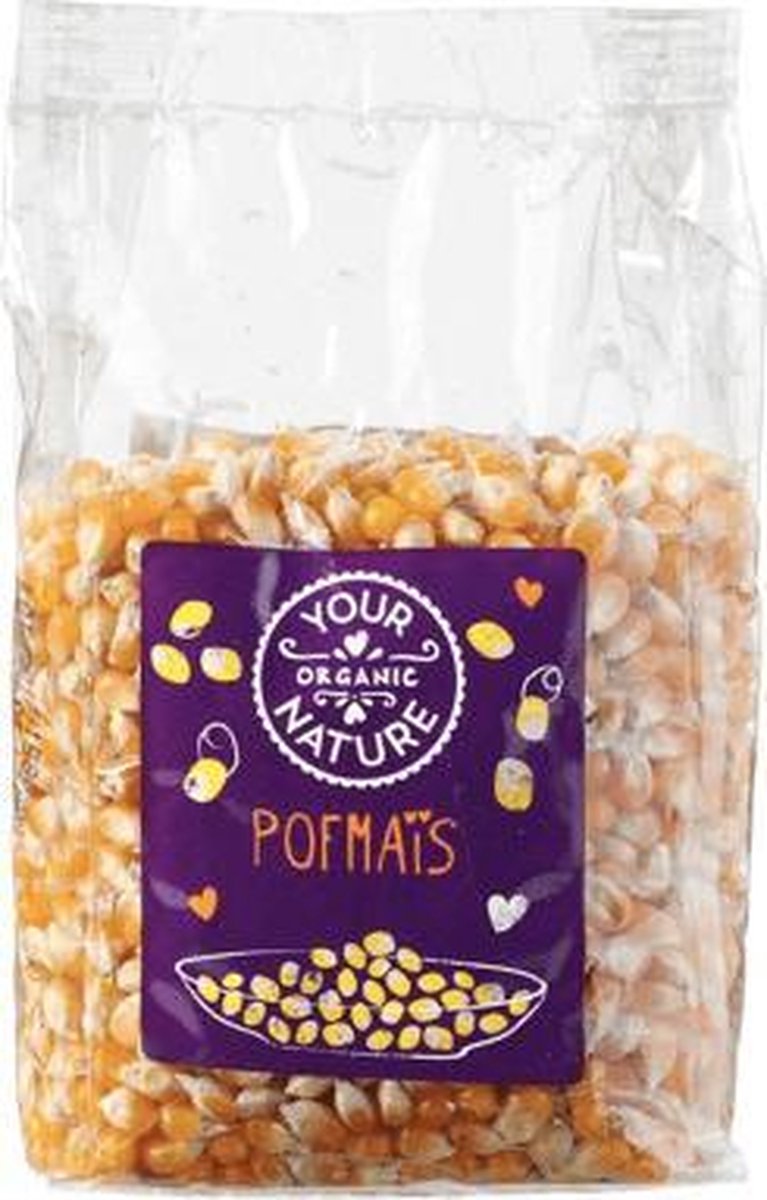 Pofmais Your Organic Nature - Zak 400 gram - Biologisch
