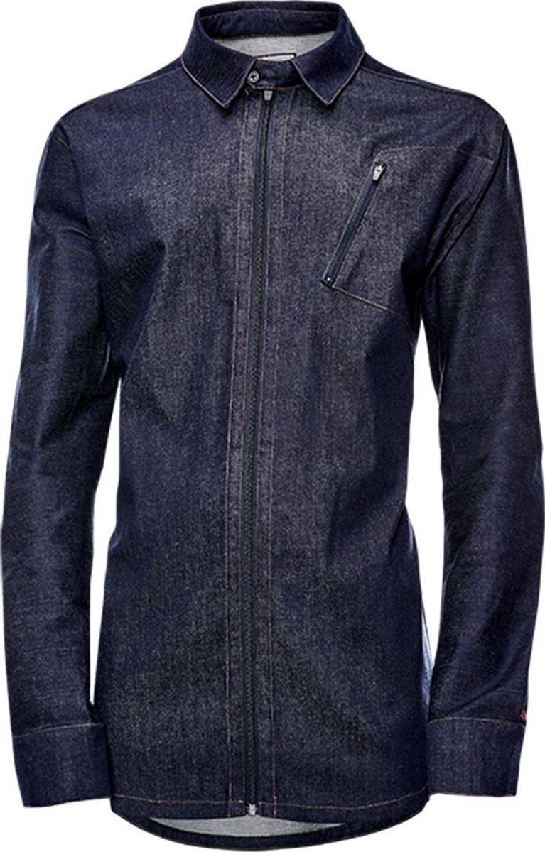 Protective Blouse P-aight Trecton Spijkerstof Blauw Maat Xxl