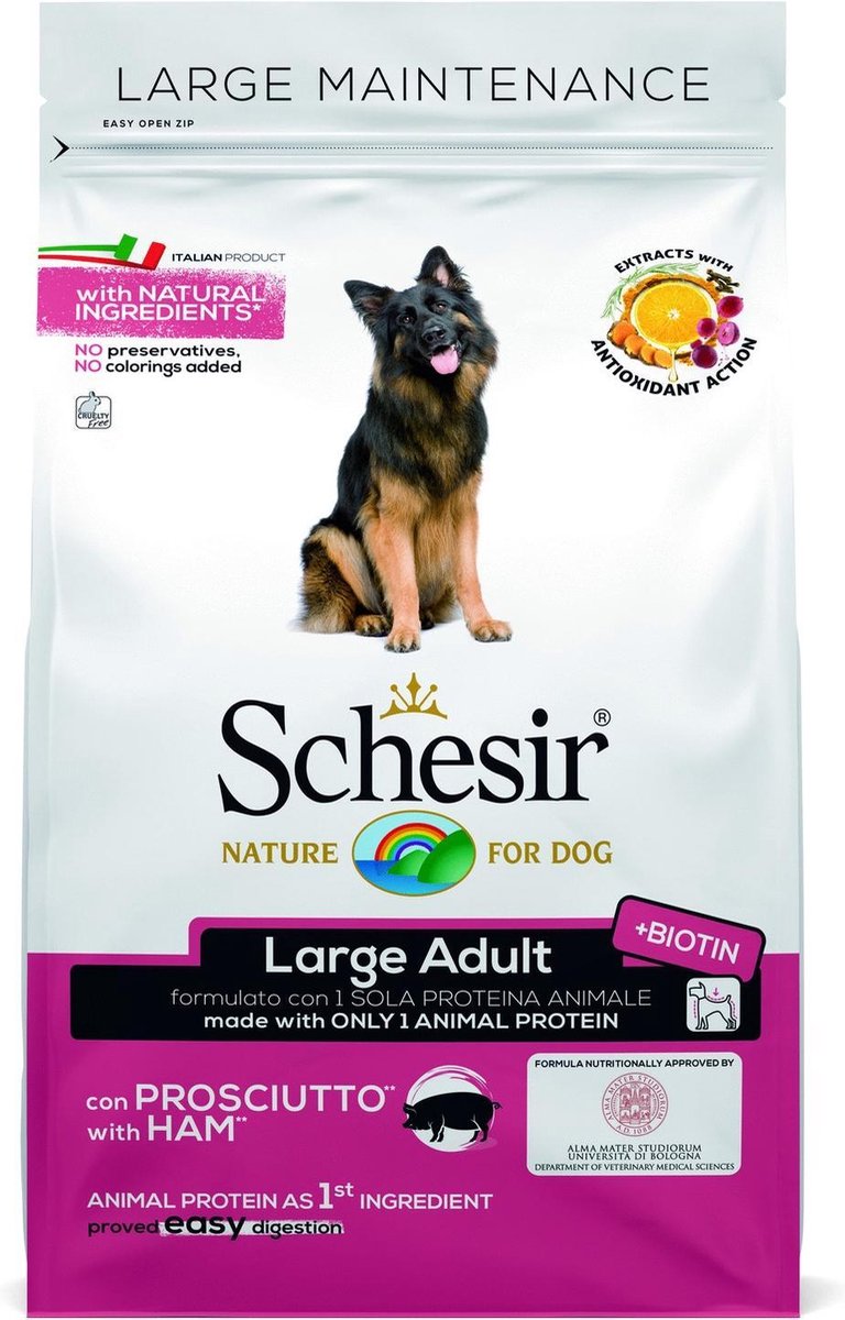 Schesir Large Maintenance Ham - Hondenvoer - 12 kg