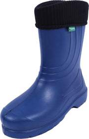 Marineblauwe geïsoleerde regenlaarzen voor dames LAURA DEMAR maat - 38