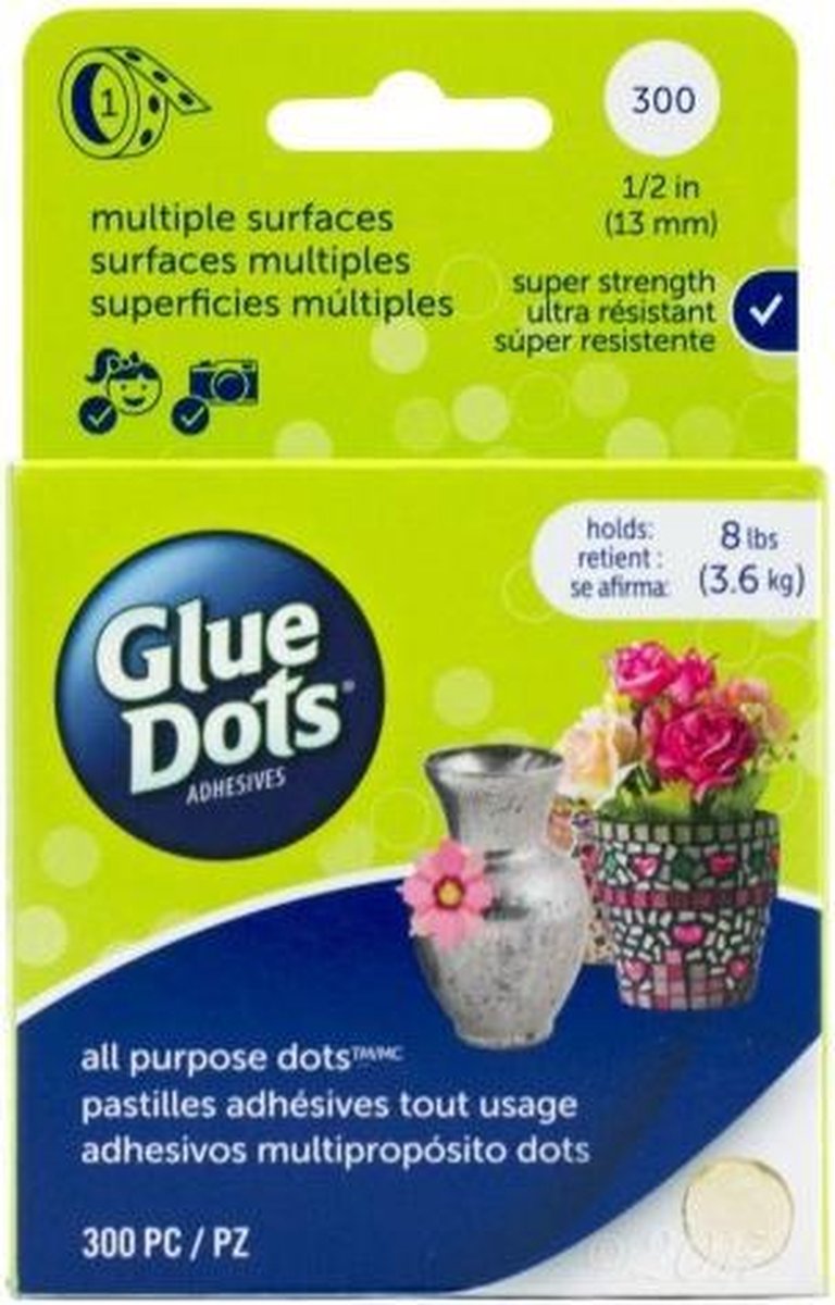 Glue Dots • All purpose dots roll 13mm