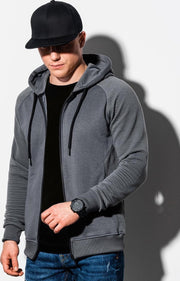 Heren - Vest - Effen - B1083-2 - Grijs