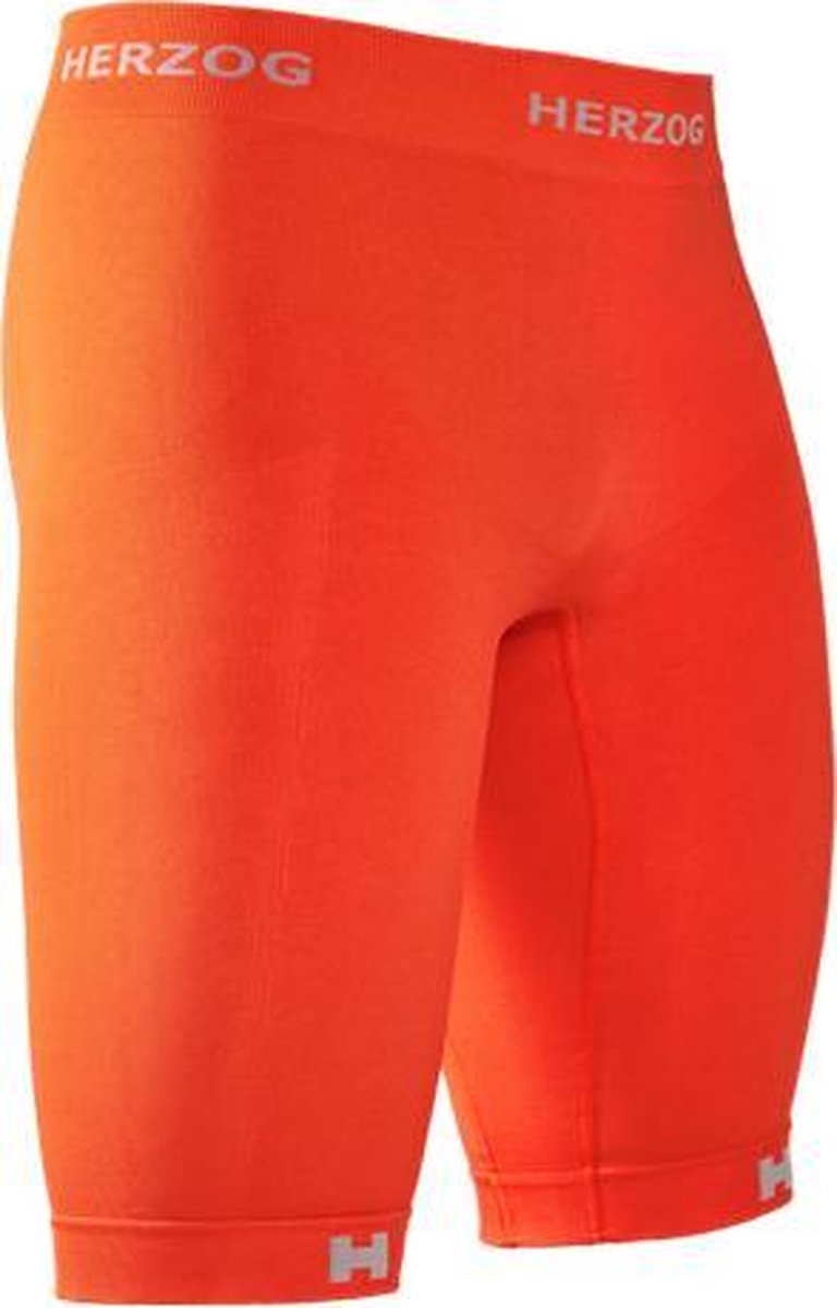 Herzog PRO Sport Compression Shorts - Oranje - maat 2