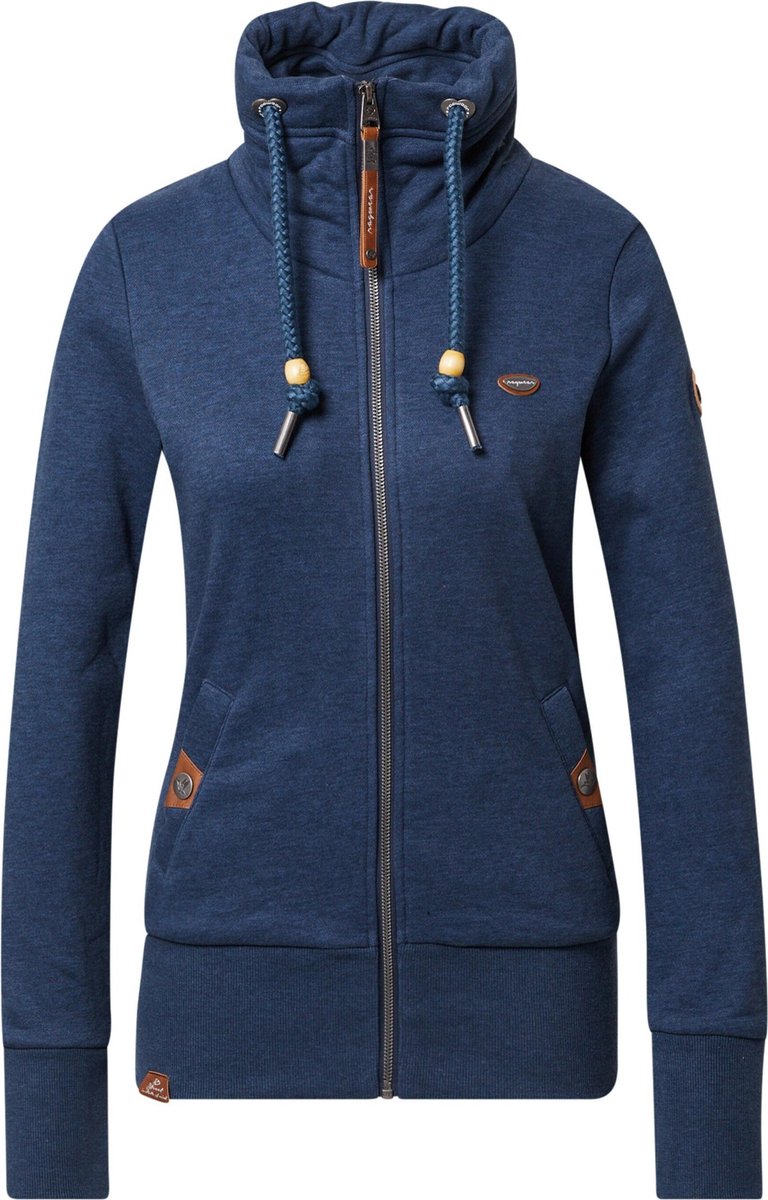 Ragwear sweatvest rylie Blauw Gemêleerd-S