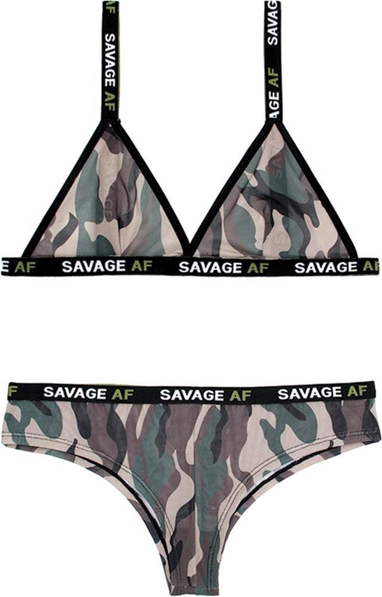 Savage AF Camouflage BH-Set