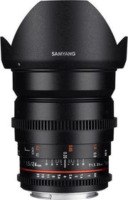 Samyang 24mm T1.5 Vdslr Ed As If Umc II - Prime lens - geschikt voor Sony Spiegelreflex