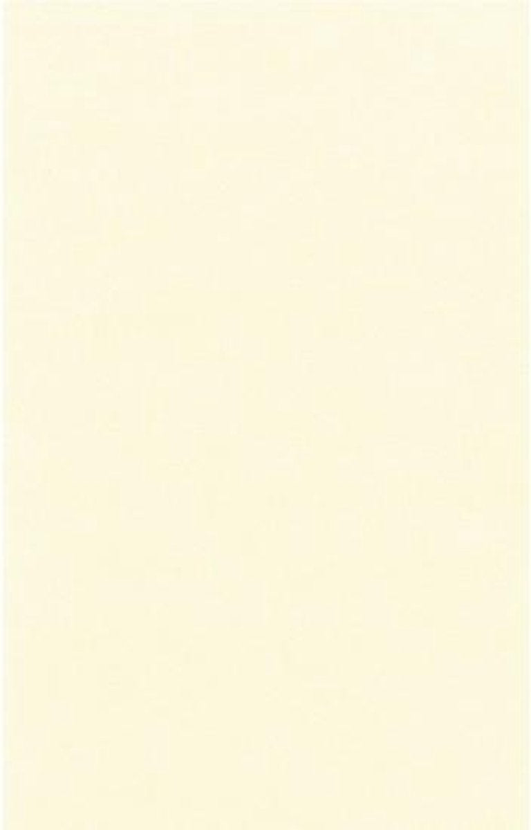Cremewit tafellaken/tafelkleed 138 x 220 cm herbruikbaar