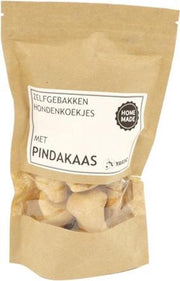 Yardic Hondenkoekjes Biologische Pindakaas 145 Gram Bruin