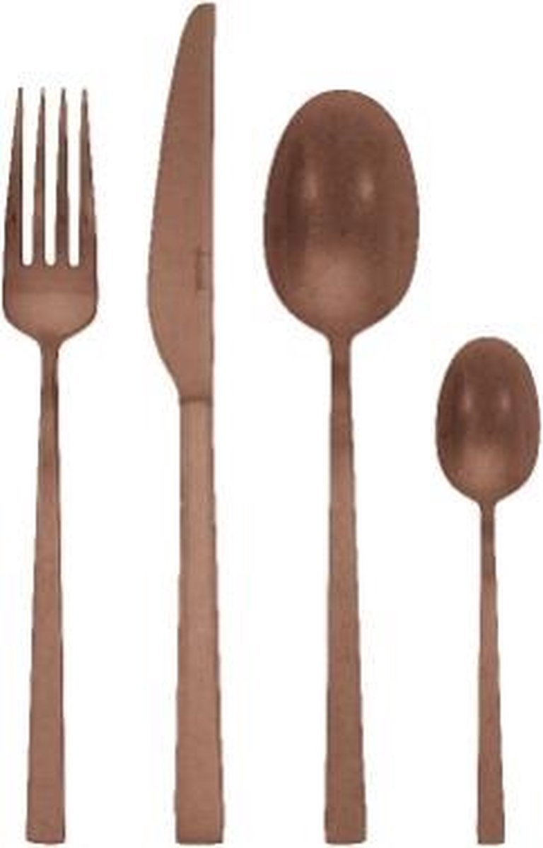 Bestekset 24 delig Flat vintag