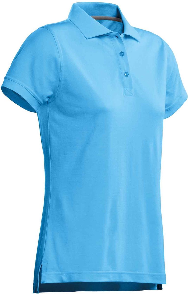 Santino poloshirt Mojo ladies - 200166 - aqua - maat XXL