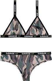 Savage AF Camouflage BH-Set - L/XL