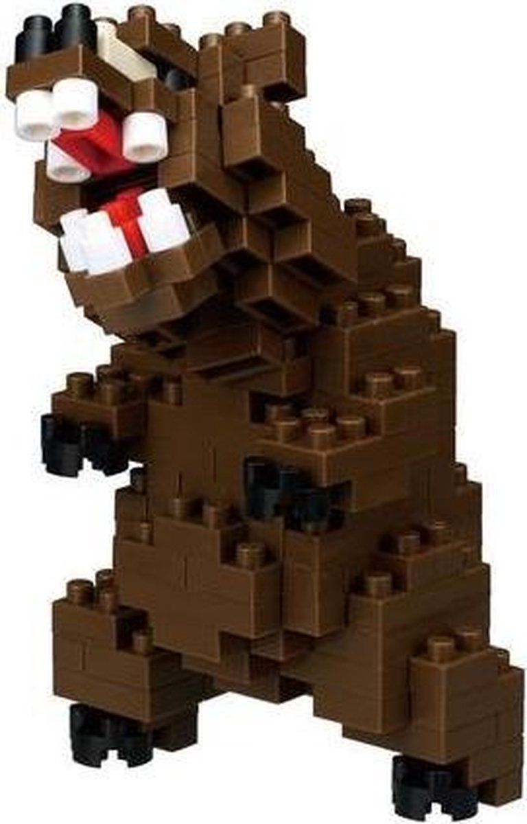 Nanoblock Grizzly Bear NBC-222 (beer)