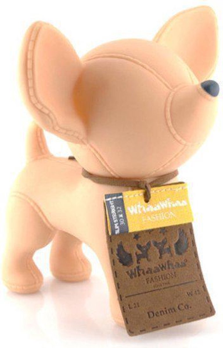 WhaaWhaa Chihuahua Fashion Spaarpot Denim