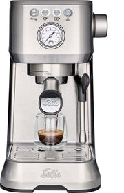 Solis Barista Perfetta Plus 1170 Espressomachine - Piston Koffiemachine met Bonen - RVS