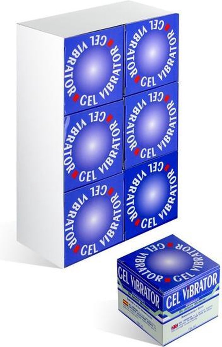 Gel Vibrator 100ml Boite De 6 