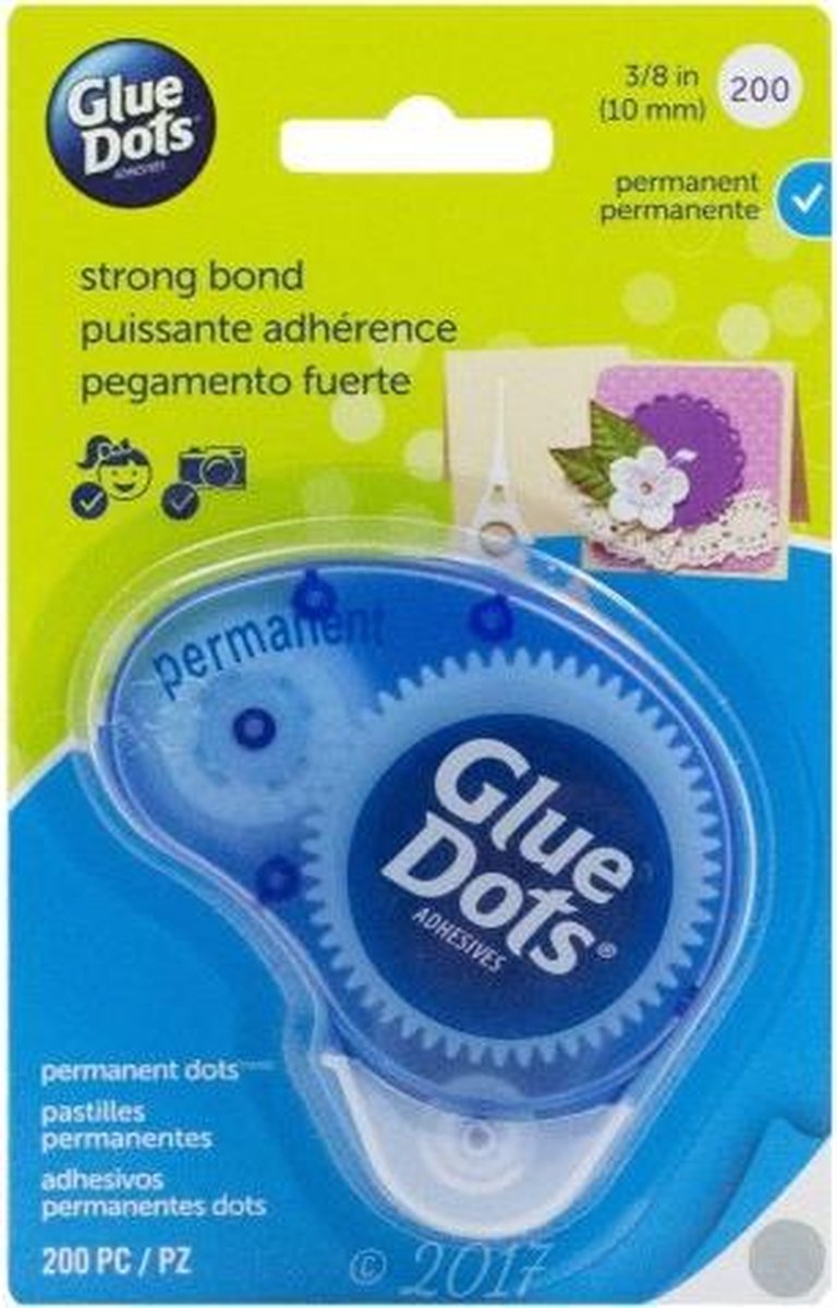 Glue Dots • Permanent dots dot n go 10mm