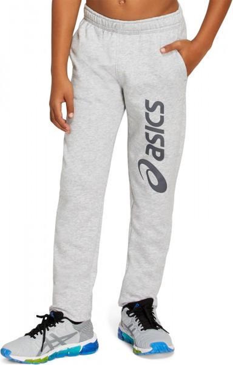 ASICS Big Logo Sweat Pant kinderen - grijs - maat S