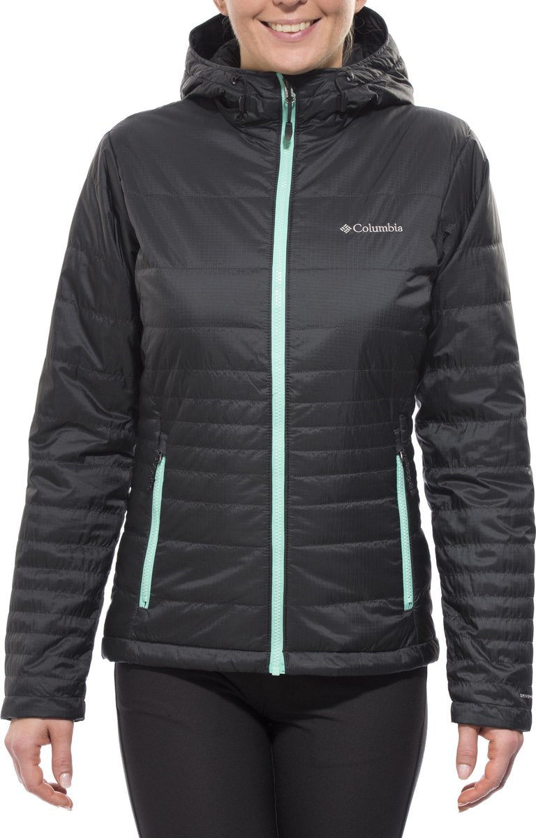 Columbia Go To donsjas Dames Hooded zwart Maat L