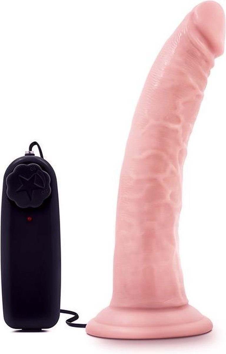 Blush - Dr Skin vibrerende dildo 19 cm Dr Dave