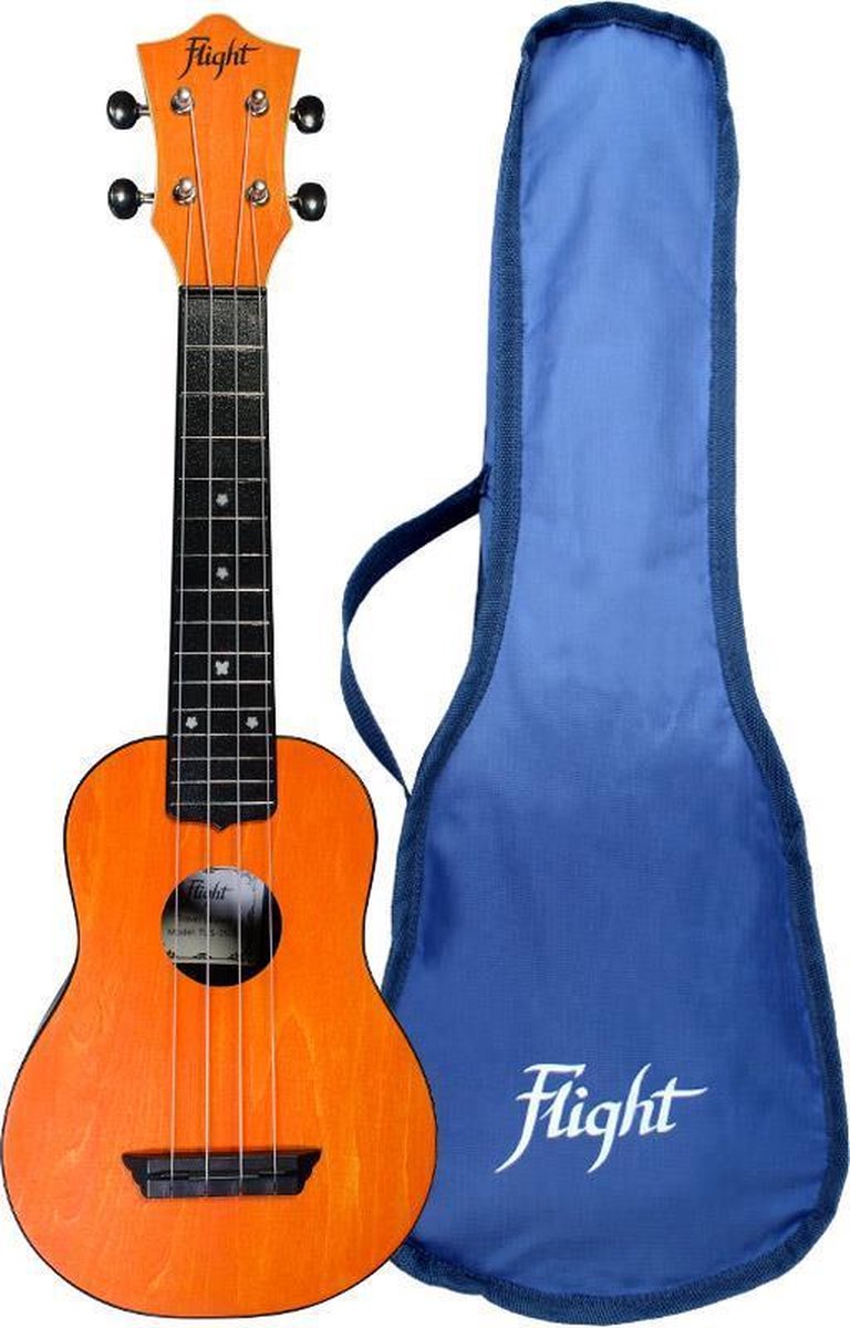 Flight Sopraan Ukelele - Travel Series - Oranje - TUS35OR
