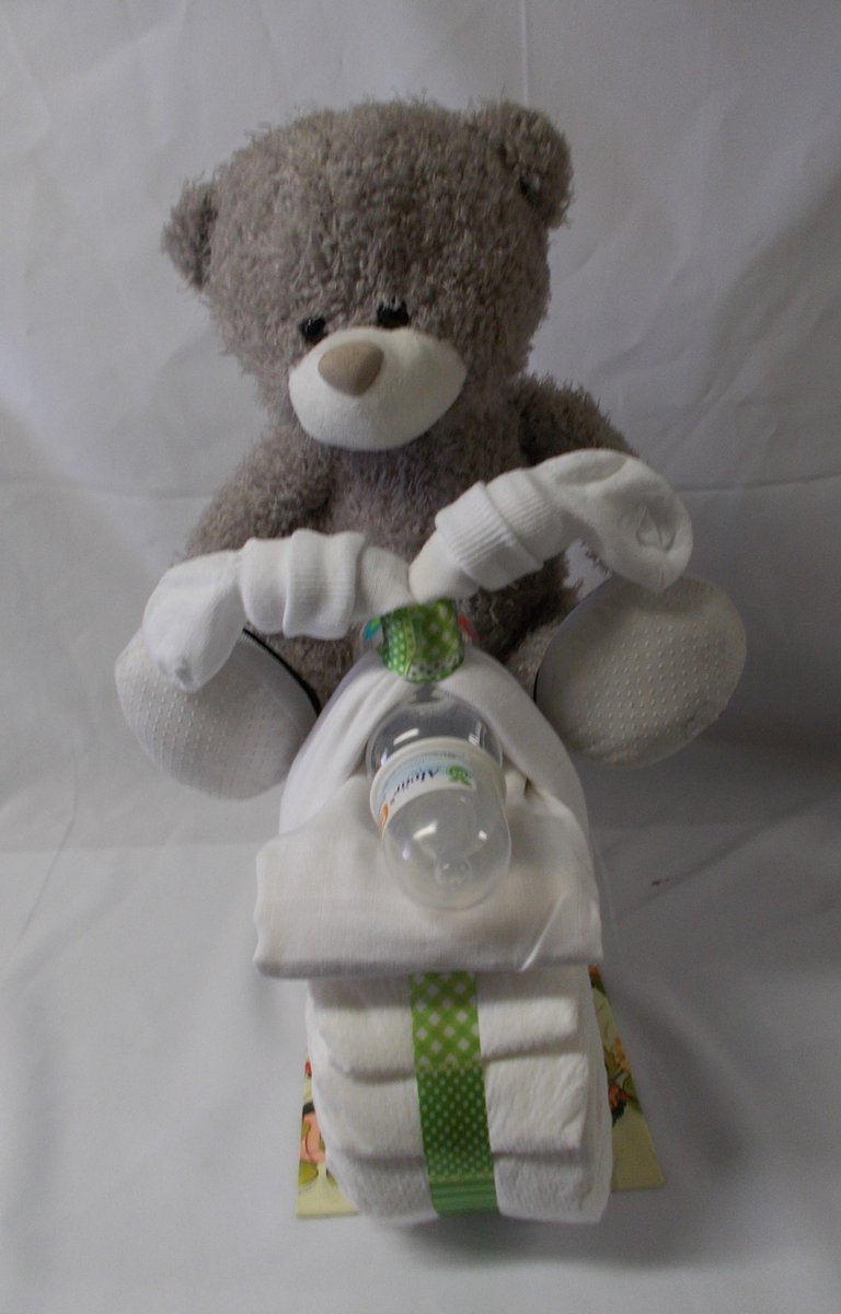 luiertaart /pampertaart brommer groot beer