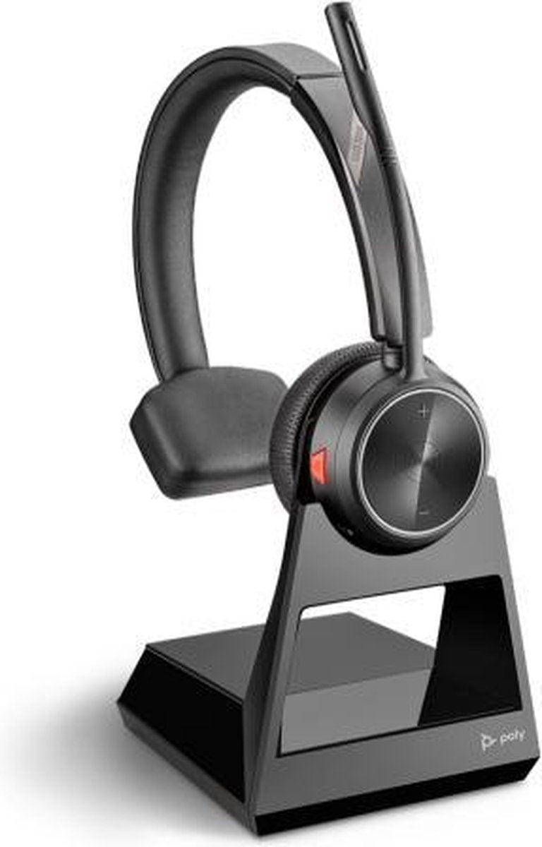 POLY Savi 7210 Office Headset Hoofdband Zwart