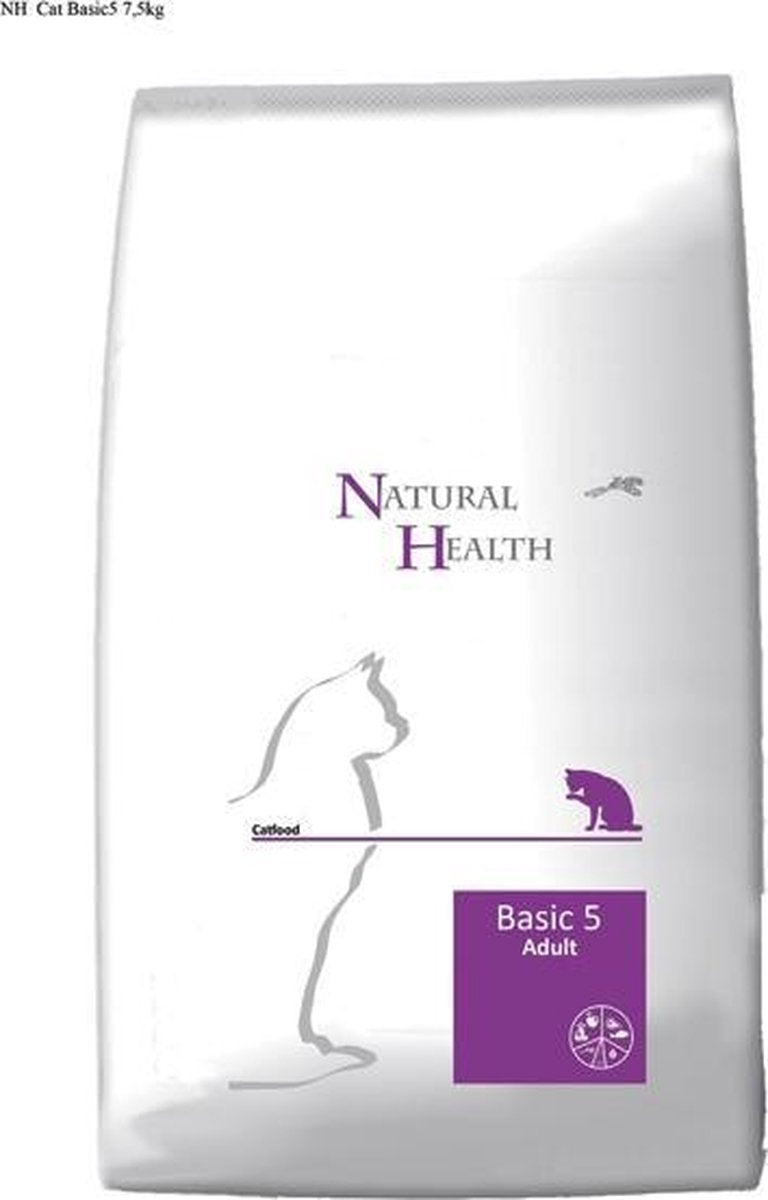 Natural Health Droogvoer NH Cat Basic 5 - 7