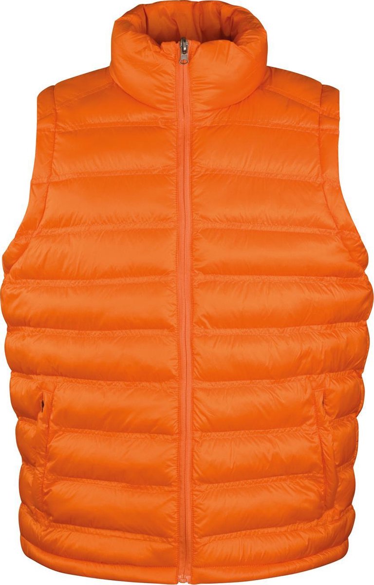 Result Bodywarmer Waterafstotend - Winddicht Kleur Oranje Maat XXL
