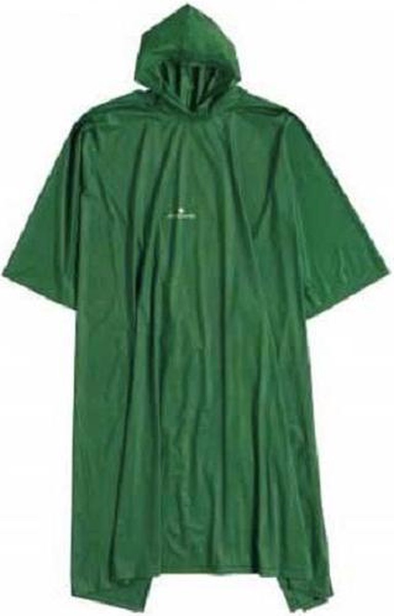 Tom Regenponcho Junior Pvc Groen One-size