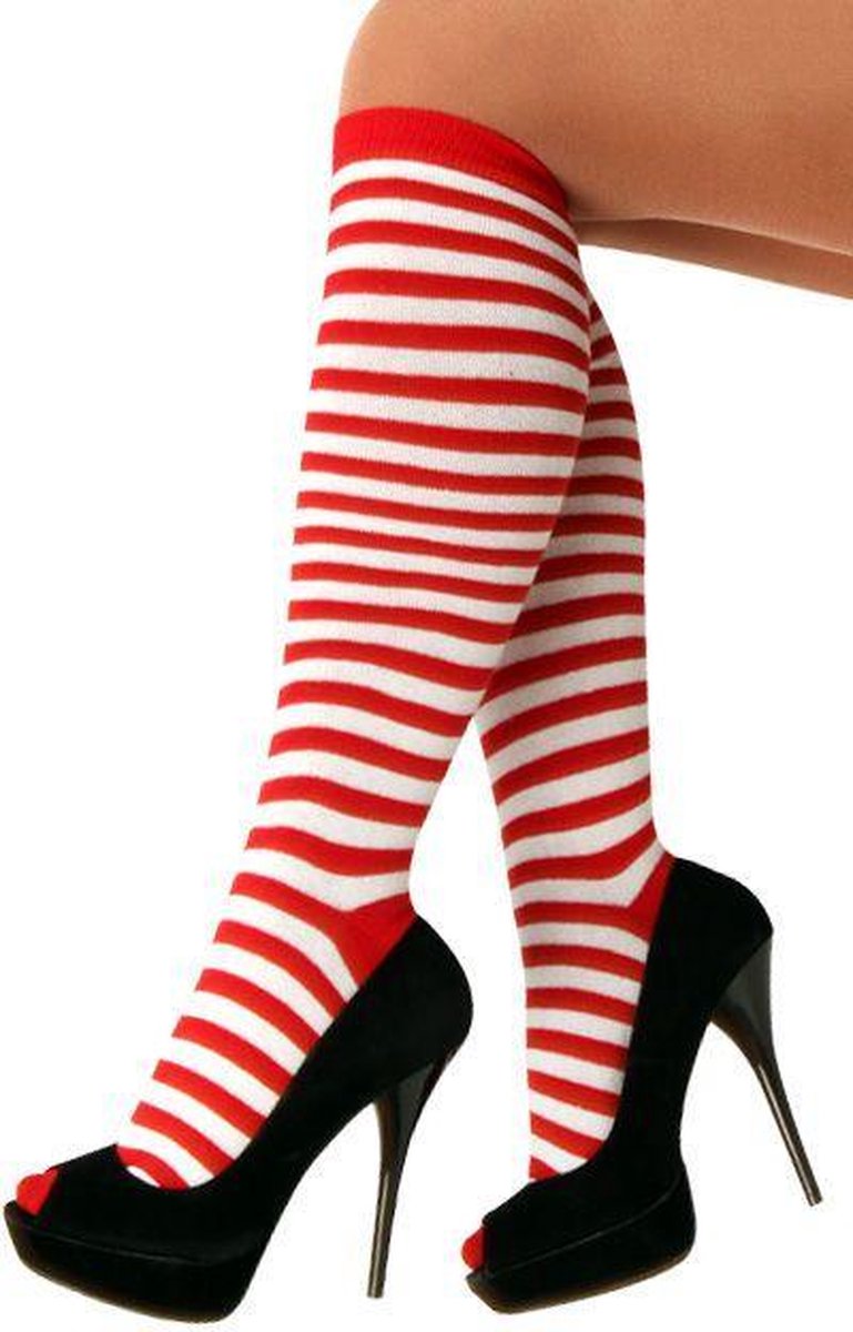 Doruskousen rood/wit one size