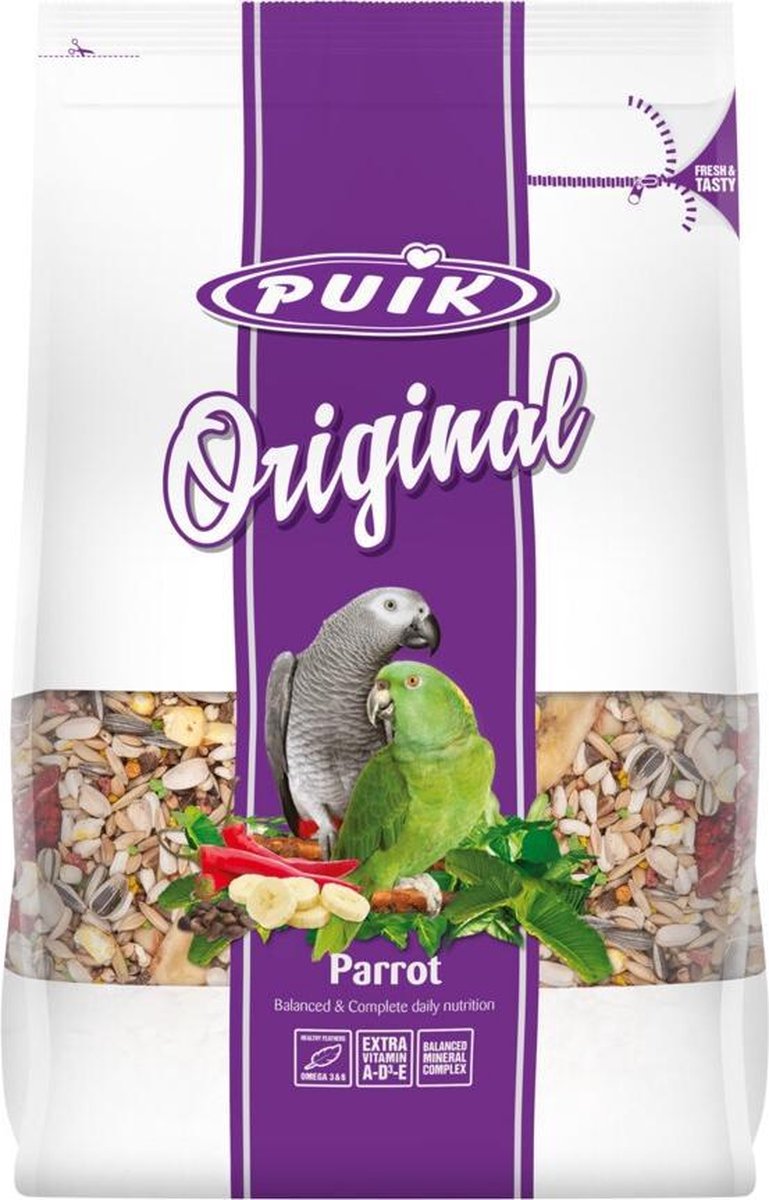 10x Puik Original Papegaai 800 gr