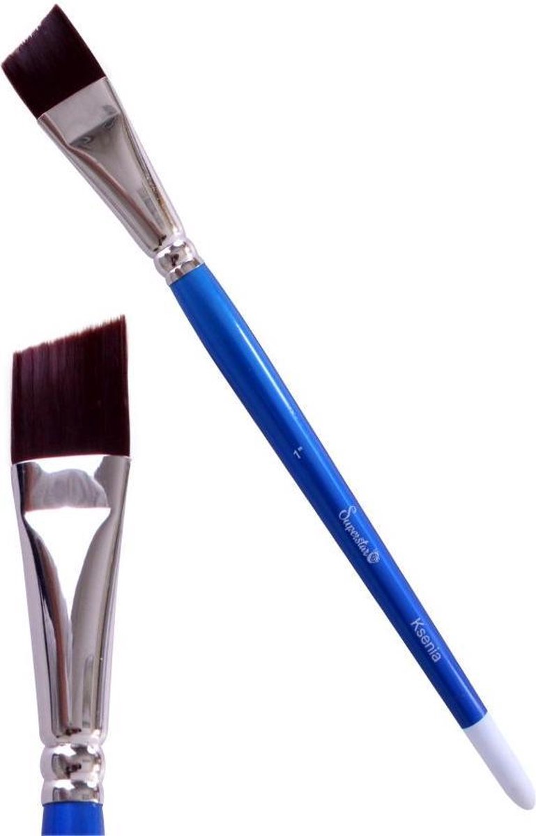 Synthetic Angle brush # 1 Ksenia SUPERSTAR