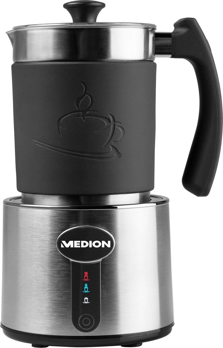 Melkopschuimer MD 18286 | 650 Watt | Anti aanbaklaag | Dubbelwandig