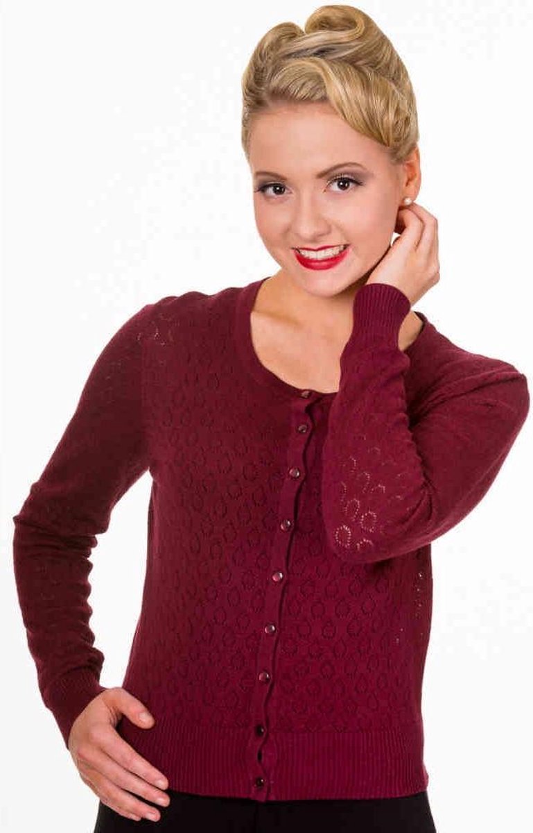 Dancing Days Cardigan -L- WATCH OUT Rood