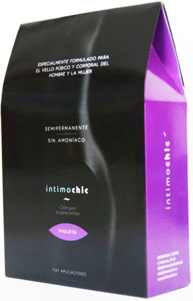 Intimochic Dye For Pubic And Body Hair / Violet | INTIMOCHIC