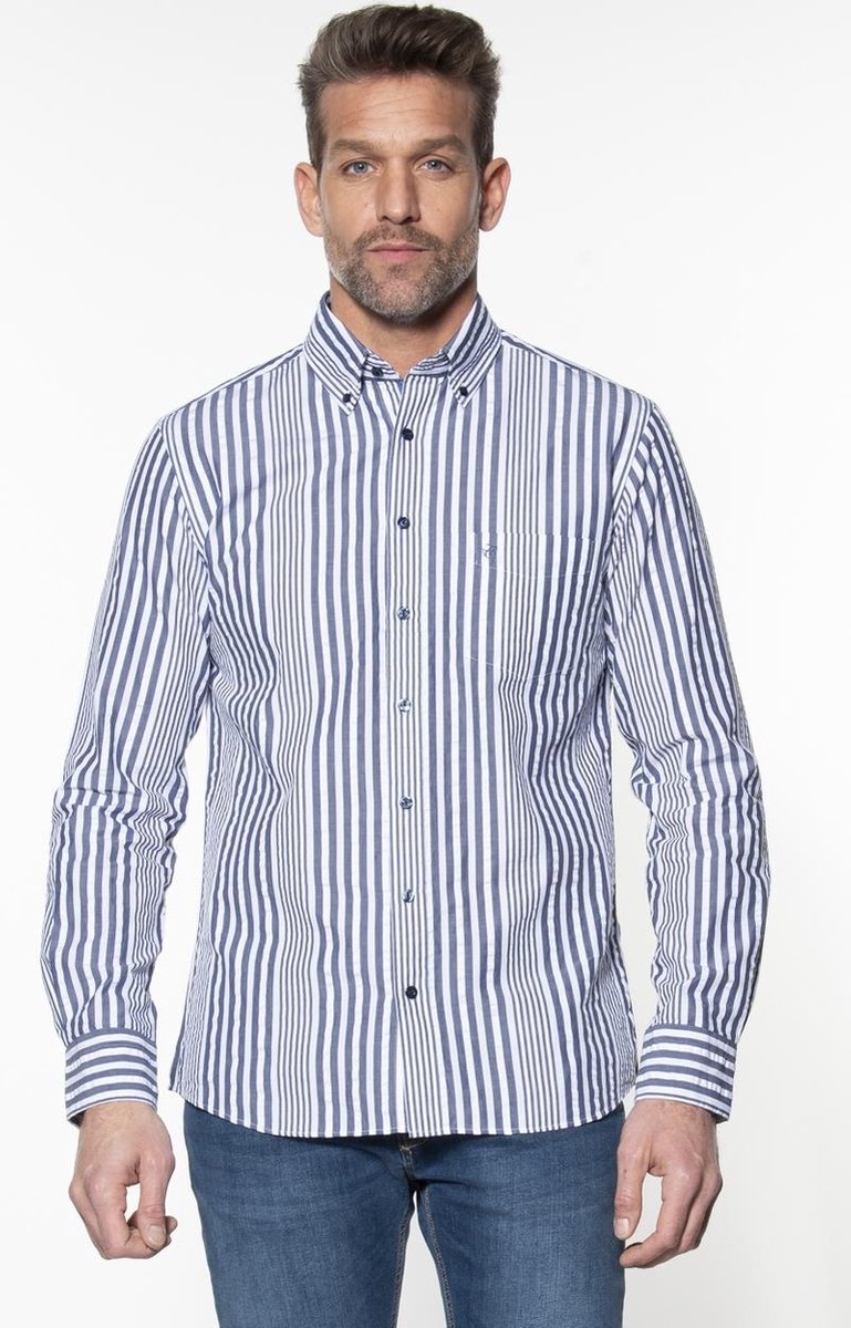 Campbell Classic Casual Overhemd Heren lange mouw