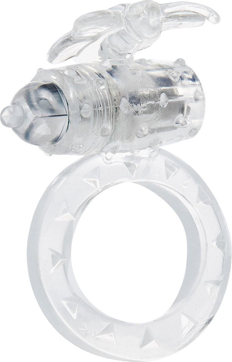 ToyJoy Flutter-Ring - Cockring - Transparant