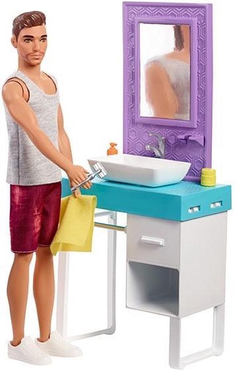 Barbie - Shaving Ken Doll (FYK53) /Dolls and Dollhouses /Multi