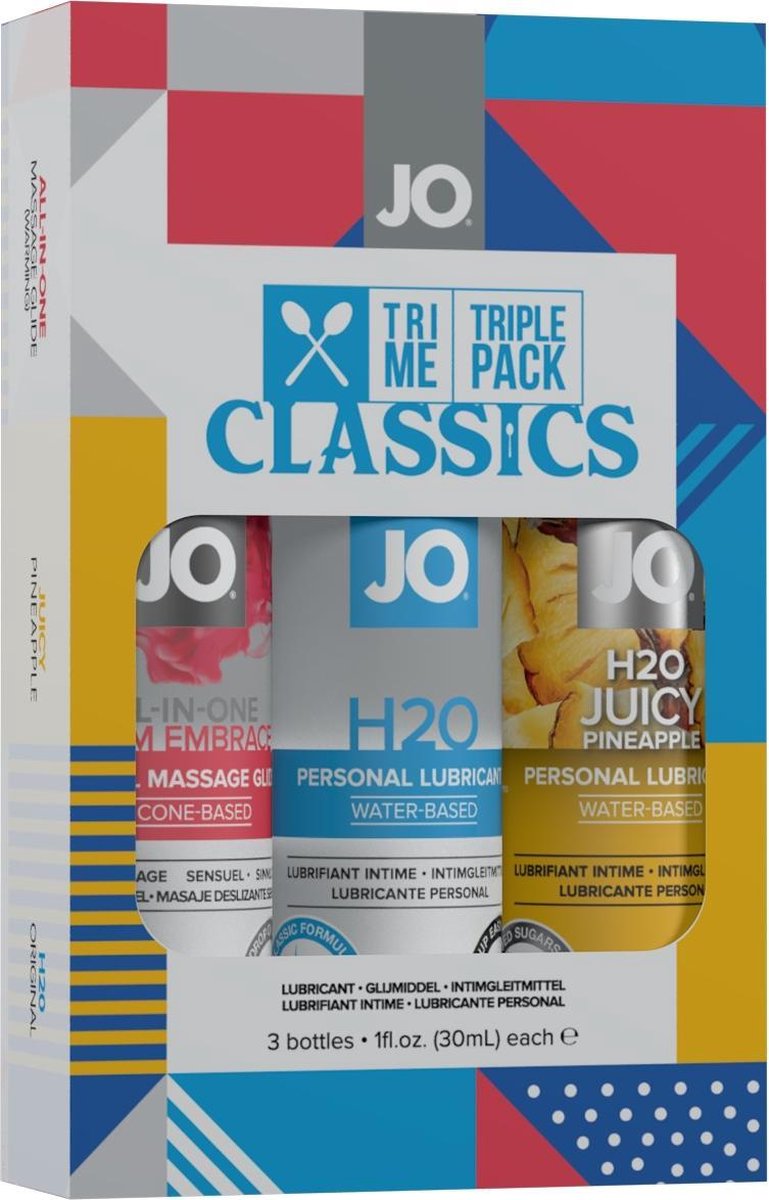 System JO Tri Me Triple Pack Classic - 3x30ml
